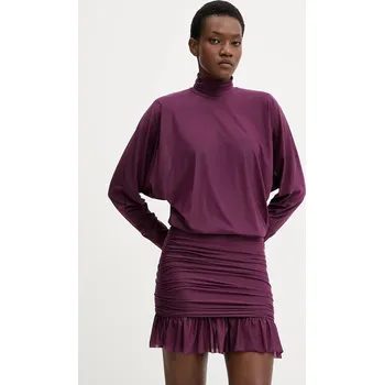 Dámské šaty Šaty Aniye By 181424 fialová 49X, vel. L