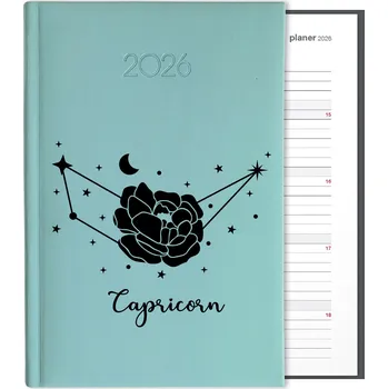 Kalendář Knižkový kalendář 2026 A5 FunnyCase modrý