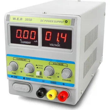 Laboratorní napájecí zdroj WEP PS-305D 30V 5A