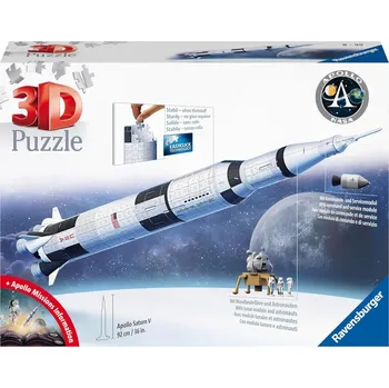3D puzzle RAVENSBURGER 2411545 vesmírná raketa