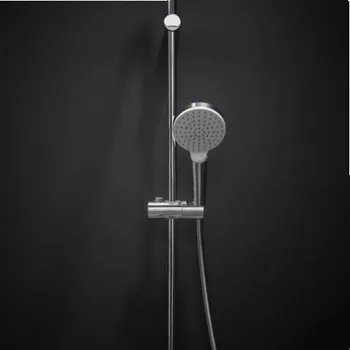 Sprchová hlavice Sprchová souprava 3-dílná,HANSGROHE CROMETTA 1JET ruční sprcha pr. 100 mm, tyč, hadice, bílá/chrom