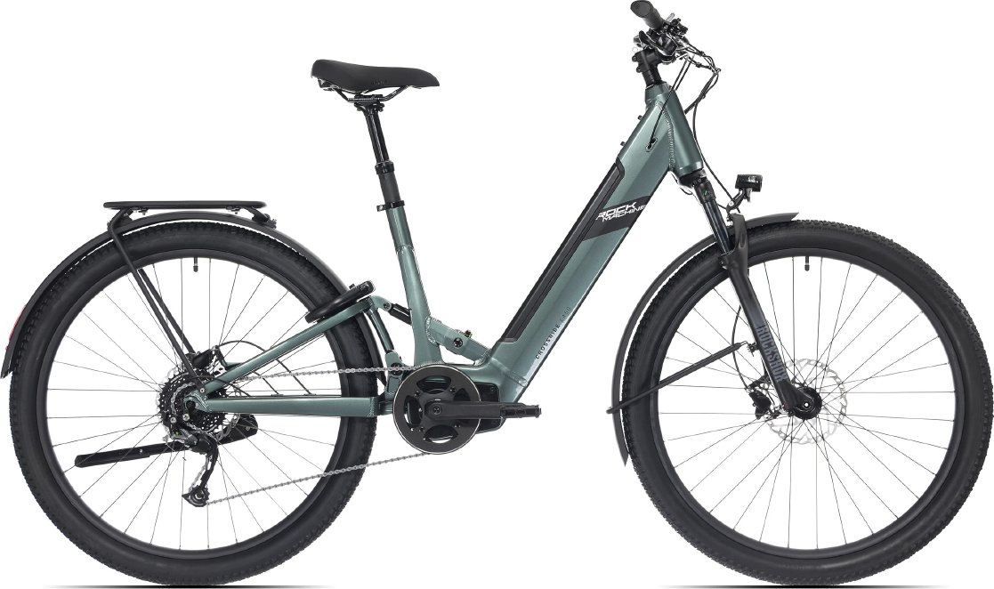 ROCK MACHINE Crossride e450 FS Touring - Rám L, Šedá