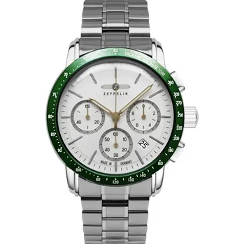 Módní doplněk Zeppelin 8878MB4 New York Chronograph 43mm 5ATM
