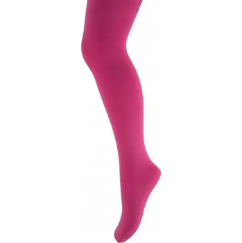 Punčocháče růžové polyamidové, velikost 128