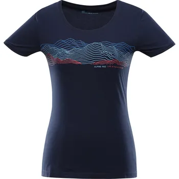 Dámské tričko Alpine Pro Dafota Dámské triko LTSA958 mood indigo M