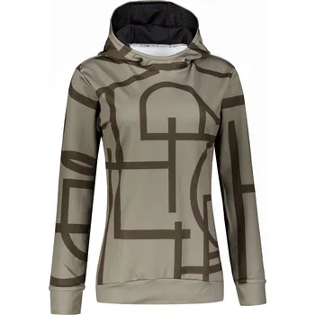 Dámská mikina Dámská funkční mikina premium ALTISPORT VOJ/ALW085MI01 TMAVĚ HNĚDÁ XXXL