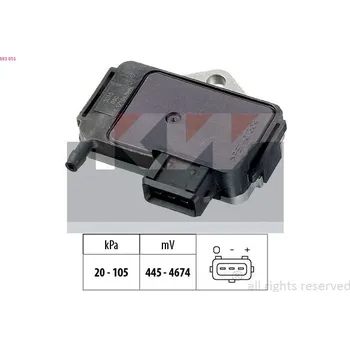 Čidlo automobilu Snímač barometrického tlaku vzduchu KW 493 015