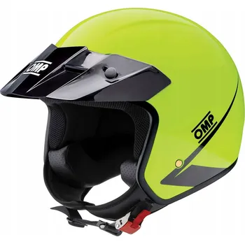 Helma na motorku Rallyová přilba OMP Star homologace ECE 22.06 KJS žlutá vel M