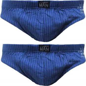 Pánské oblečení Pánské slipy Atlantic MP-1058 XXL (44) modré