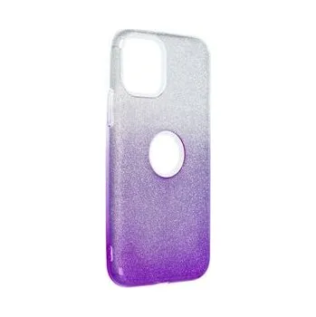 Pouzdro na mobilní telefon Kryt SHINING pro IPHONE 11 Pro průhledný fialový - OEM + zdarma možnost vyzkoušet a vrátit zboží do 30 dní