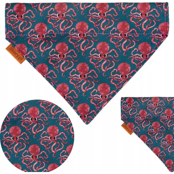 Šátek Bandana/Šátek Ukory modrá M