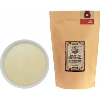 ŽELATINA POTRAVINÁŘSKÁ ŠPANĚLSKÁ 270 BLOOM 1 KG SILNÁ