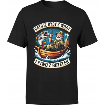 Pánské tričko DÁREK PRO RYBÁŘE. ZÁBAVNÉ TRIČKO S POTISKEM . VEL 3XL.