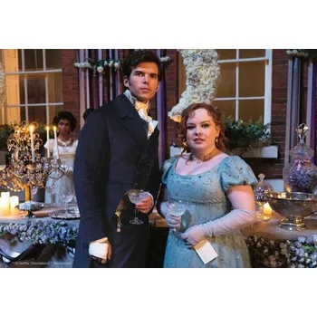 Puzzle RAVENSBURGER Puzzle Netflix: Bridgertonovi 300 dílků