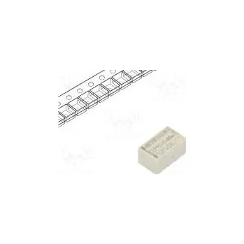 Relé Relay electromagnetic DPDT Ucoil 12VDC 2A 0.5A/125VAC SMT