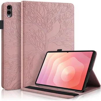 Pouzdro na tablet VSECHNONAMOBIL 126611 ART TREE Zaklápěcí obal pro Samsung Galaxy Tab S11 Ultra růžový