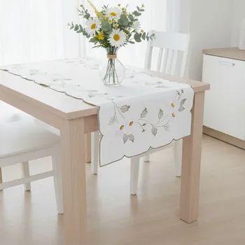 ubrus Ubrus celoroční, Kopretinový věnec, bílý