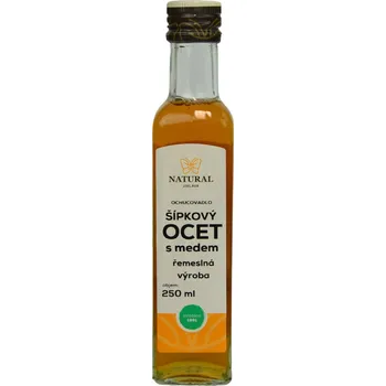 Rostlinný olej Šípkový ocet s medem - Natural 250ml