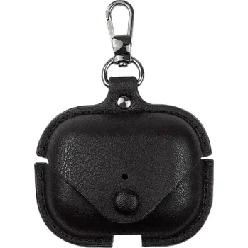 Sluchátka VSECHNONAMOBIL 126740 LEATHER POCKET Pouzdro pro sluchátka AirPods Pro 3 černé