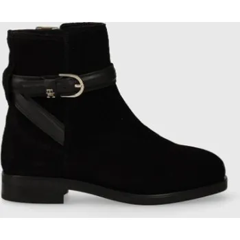 Dámská zimní obuv Tommy Hilfiger boty FW0FW07482 BDS černé 38