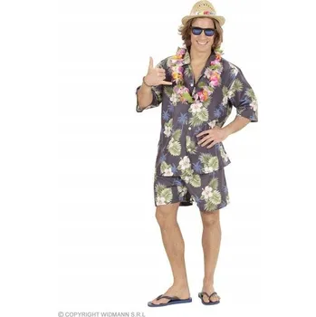 Kostým havajský chlapík Z tropů turista aloha XL