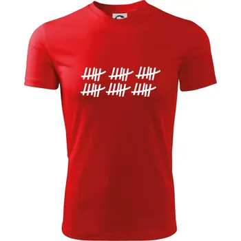 Chlapecké tričko 30 narozeniny - Dětské triko sportovní (dresovina) - 122 cm/6 let ( Červená )