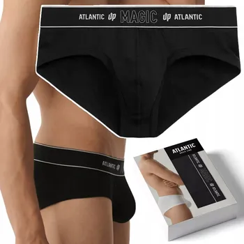 Slipy Pánské slipy PUSH-UP s efektem zvětšení ATLANTIC MAGIC POCKET - M