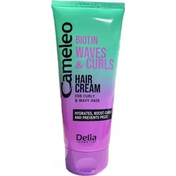 DELIA Cameleo BIOTIN Kondicionér na vlnité a kudrnaté vlasy – Zvýrazňuje lokny