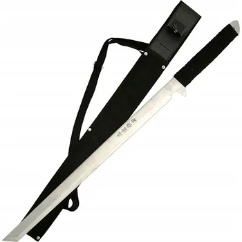 Replika zbraně Velký meč Katana Ninja Tréninkový s pouzdrem 71 cm D120 Ostrý a nebezpečný