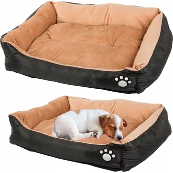 Pelíšek pro psa Pelíšek pro psy Przyjaciele černý 50 cm x 50 cm