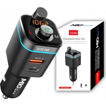 FM transmitter FM Transmiter do auta MBG Line C72 HD