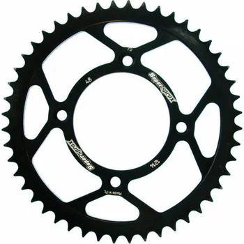 Řetězová sada pro motocykl Řetězová rozeta SUPERSPROX RFE-1214:48-BLK černý 48 zubů, 420