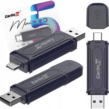 Bluetooth adaptér Carlinkit Mini Pro Bezdrátový adaptér CarPlay Android Auto do auta