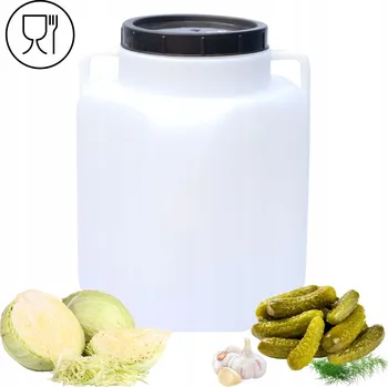 PLASTOVÝ SUD 30 L K NAKLÁDÁNÍ ZELÍ, NA DEŠŤOVOU VODU, OKURKY, NOVÝ