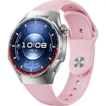 Příslušenství k chytrým hodinkám VSECHNONAMOBIL 123968 BUTTERFLY Vyměnitelný řemínek pro Huawei Watch GT 5 46mm / GT 6 46mm / Watch GT 5 Pro 46mm / GT 6 Pro 46mm růžový