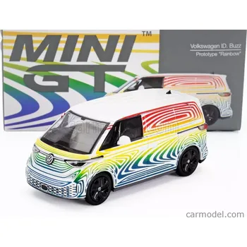 autíčko VOLKSWAGEN ID.BUZZ PROTOTYPE RAINBOW 2022 -1:64 - Mini GT