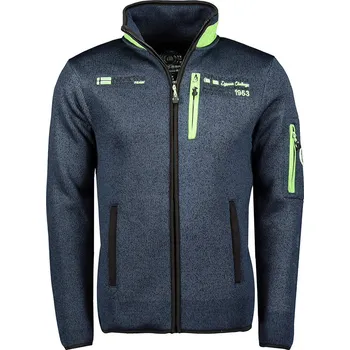 Pánská mikina GEOGRAPHICAL NORWAY mikina pánská ULECTRIC MEN ZIP XXL tmavě modrá