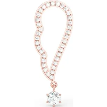 Náušnice Couple, Jedna náušnice Amaré II, růžové zlato se zirkony, Půlpár: levý, 585-66-3P-0474.4C00.0.00.001.06.Le
