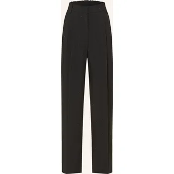 Mrs & Hugs Dámské Kalhoty Marlene S Ozdobnými Kameny, černá, 36