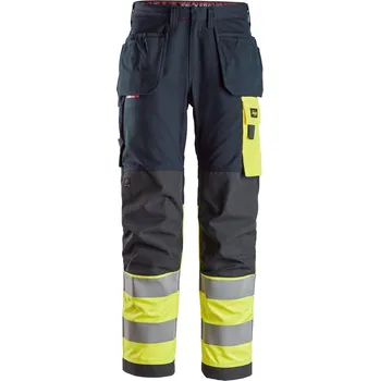 Pánské kalhoty Reflexní pracovní kalhoty Snickers pánské kalhoty BOZP 6276 tmavě modrá 48