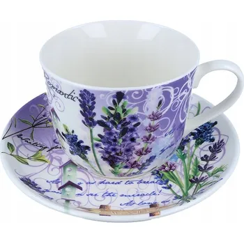 Porcelánový Šálek Domdekoracji s levandulí 350 ml 1 ks