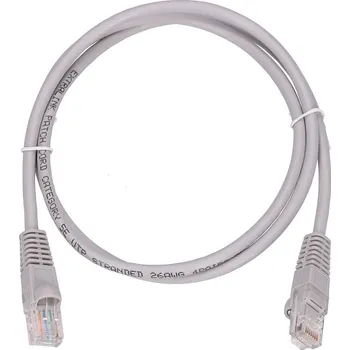 Síťový kabel Extralink Kat.5e UTP 1m | Patchcord LAN | Měděný síťový kabel s krouceným párem