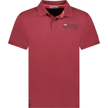 Pánské tričko GEOGRAPHICAL NORWAY polokošile pánská KOFFROY MEN S bordó