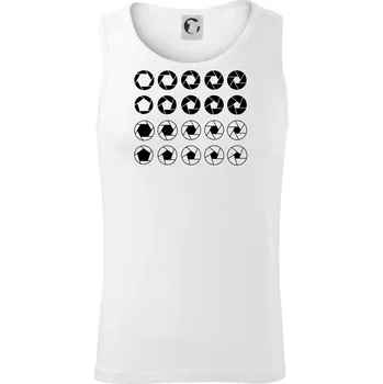 Foto clony - Tílko pánské Core - L ( Bílá )