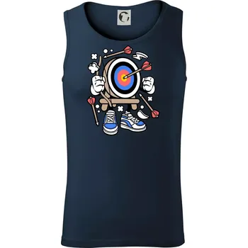 Lukostřelba komiks - Tílko pánské Core - 2XL ( Námořní modrá (velmi tmavá - téměř černá) )