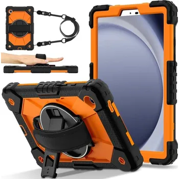 Pouzdro na tablet VSECHNONAMOBIL 126774 SOLID Odolný obal pro Samsung Galaxy Tab A11 oranžový