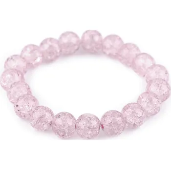 Náramek Náramek pružný ze skleněných korálků