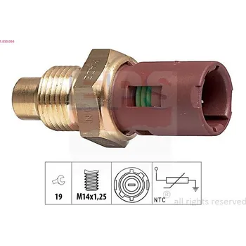 Čidlo automobilu Snímač, teplota chladiva EPS 1.830.094