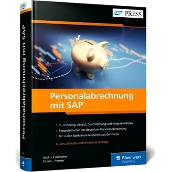 Personalabrechnung mit SAP - Beck, Angelika G. [DE] (2025, Pevná, Rheinwerk Verlag GmbH)