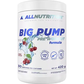 Anabolizér ALLNUTRITION Big Pump Pre-Workout 420 g Příchuť: třešeň